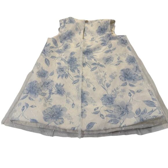GB Girls Toddler Girl 2T Southern Blue Dress - Picture 3 of 6